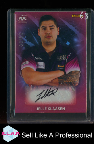 Jelle Klaasen 2025 Panini PDC Premier League /50