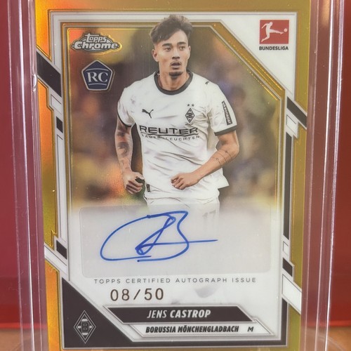 Jens Castrop 2025 Topps Bundesliga Chrome /50