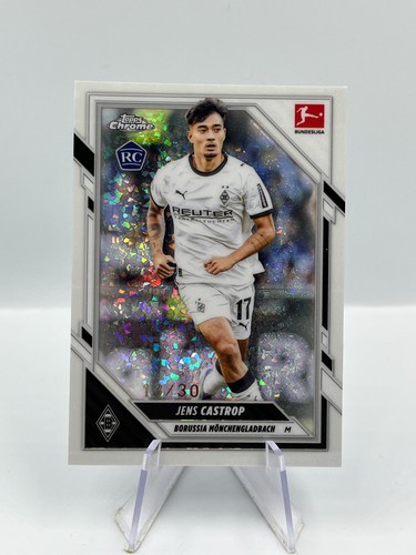 Jens Castrop 2025 Topps Chrome Bundesliga White /30