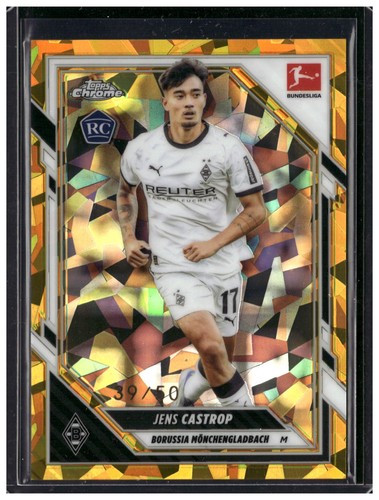 Jens Castrop 2025 Topps Chrome Sapphire Gold /50