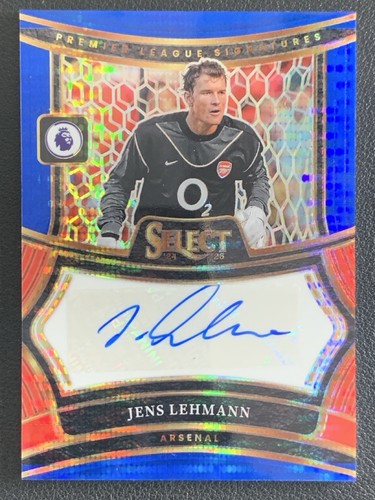 Jens Lehmann 2024 Panini Seleziona Firme Pulsar Blu
