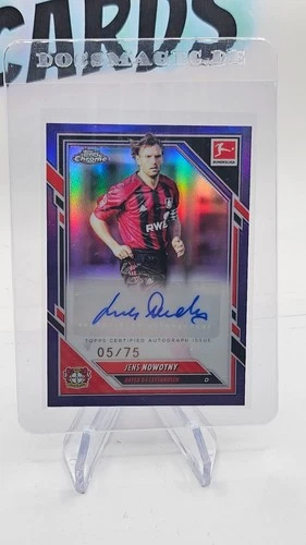 Jens Nowotny 2025 Topps Chrome /75