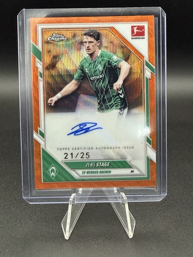 Jens Stage 2025 Topps Chrome /25