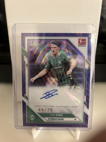 Jens Stage 2025 Topps Chrome /75