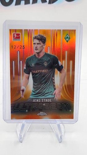 Jens Stage 2025 Topps Chrome Ultrabeam Orange /25