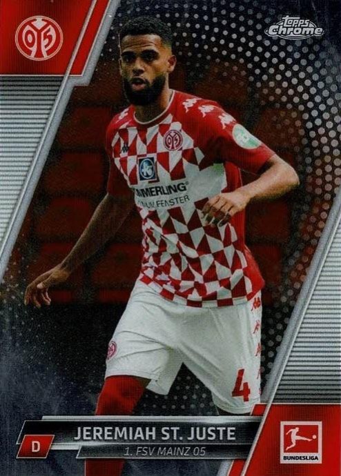 Jeremiah St. Juste 2021 Topps Chrome Bundesliga 74