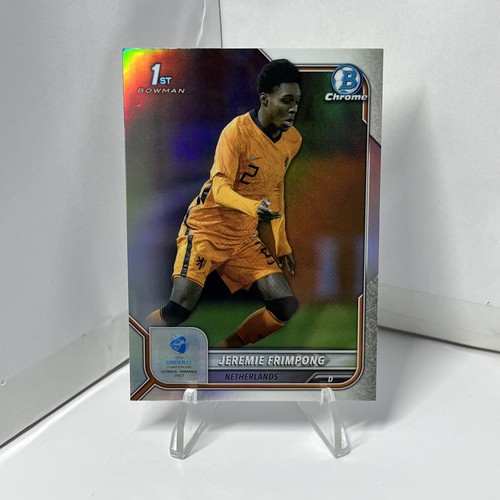 Jeremie Frimpong 2022 Topps Bowman Chrome Refractor