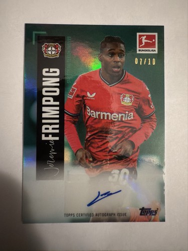 Jeremie Frimpong 2022 Topps Bundesliga /10