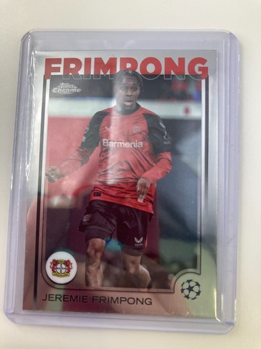 Jeremie Frimpong 2024 Topps Champions League Chrome