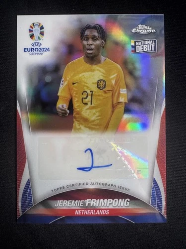 Jeremie Frimpong 2024 Topps Chrome