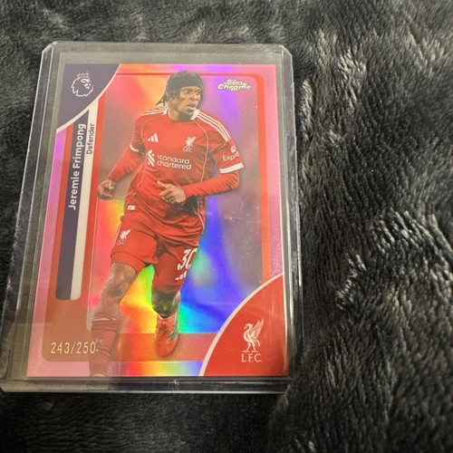 Jeremie Frimpong 2025 Topps Chrome 243/250