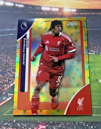 Jeremie Frimpong 2025 Topps Chrome /25