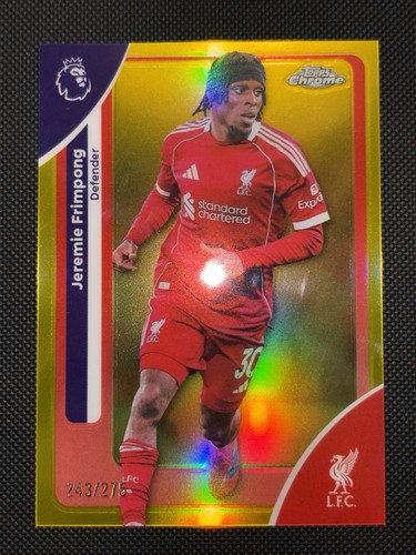 Jeremie Frimpong 2026 Topps Chrome /275