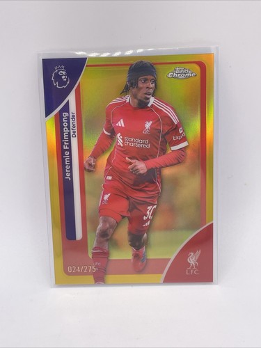 Jeremie Frimpong 2026 Topps Chrome /275