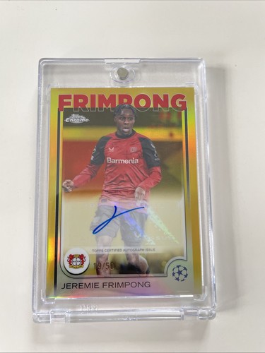 Jeremie Frimpong 2024 Topps Chrome /50