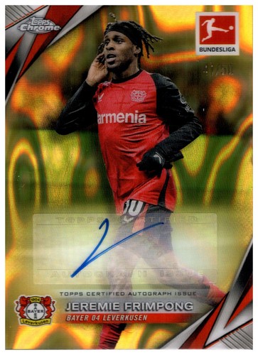Jeremie Frimpong 2024 Topps Chrome /75