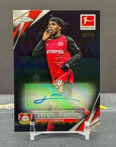 Jeremie Frimpong 2024 Topps Chrome Black /10