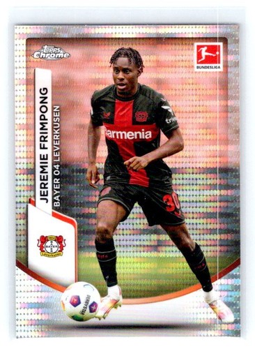 Jeremie Frimpong 2023 Topps Chrome Bundesliga Pulsar 65