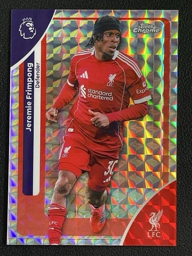 Jeremie Frimpong 2025 Topps Chrome Geometrica #114