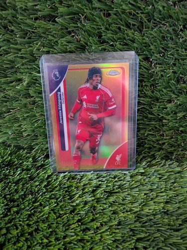 Jeremie Frimpong 2025 Topps Chrome Gold /50