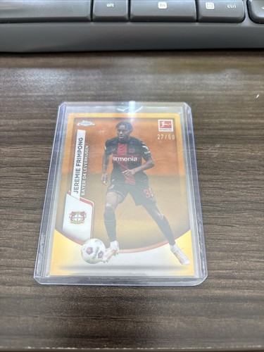 Jeremie Frimpong 2023 Topps Chrome Gold /50