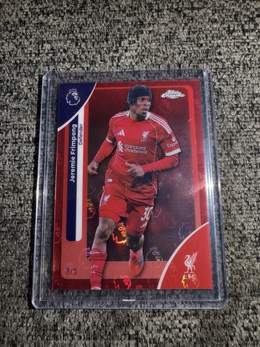 Jeremie Frimpong 2026 Topps Chrome Logofractor /5