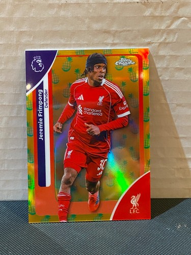 Jeremie Frimpong 2026 Topps Chrome Pineapple Blast