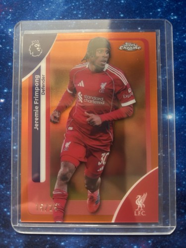 Jeremie Frimpong 2026 Topps Chrome Premier League /25