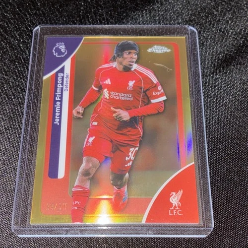 Jeremie Frimpong 2025 Topps Chrome Premier League /50