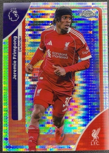 Jeremie Frimpong 2025 Topps Chrome Pulsar
