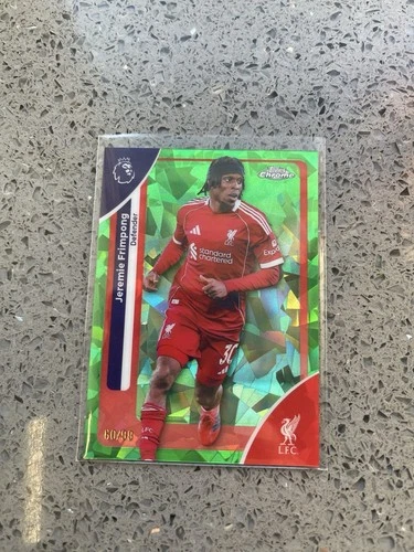 Jeremie Frimpong 2025 Topps Chrome Sapphire 60/99