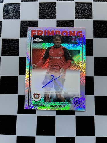 Jeremie Frimpong 2024 Topps Chrome ToppsFractor /52