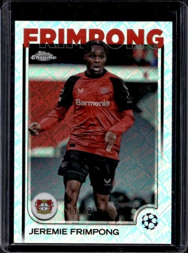 Jeremie Frimpong 2024 Topps Chrome UEFA Toppsfractor /52