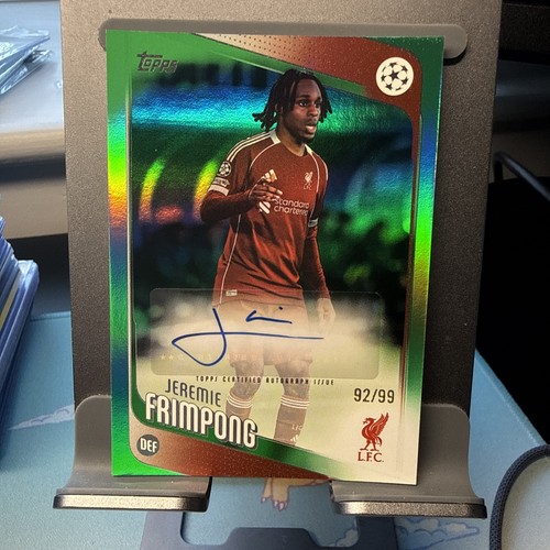Jeremie Frimpong 2025 Topps Competiciones de Clubes UEFA /99