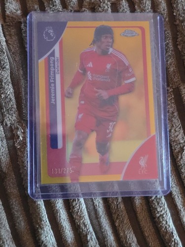 Jeremie Frimpong 2026 Topps Cromo Premier League /275