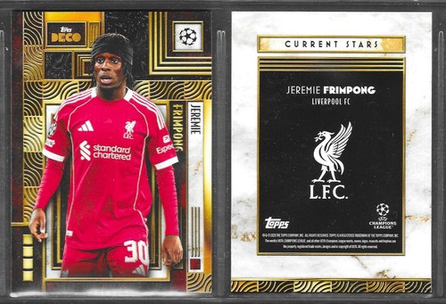 Jeremie Frimpong 2025 Topps Deco