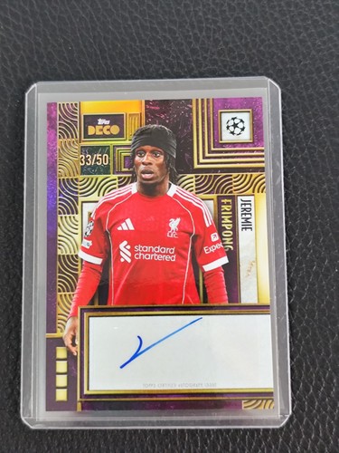 Jeremie Frimpong 2025 Topps Deco /50