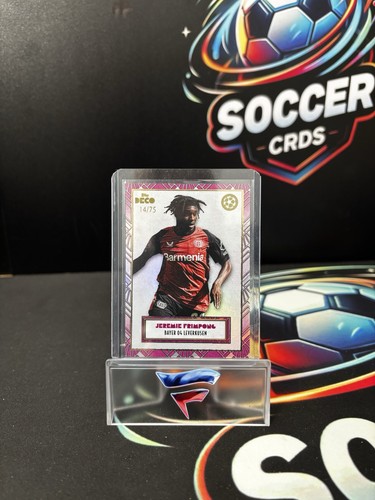 Jeremie Frimpong 2024 Topps Deco Deco /75