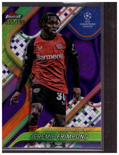 Jeremie Frimpong 2024 Topps Finest /199