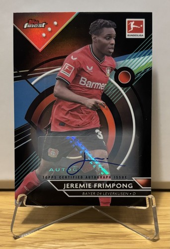 Jeremie Frimpong 2022 Topps Finest Black /150