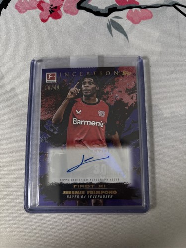 Jeremie Frimpong 2024 Topps Inception /49