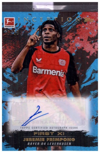 Jeremie Frimpong 2024 Topps Inception /99