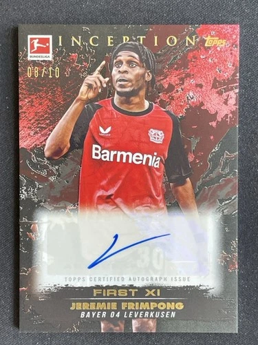 Jeremie Frimpong 2024 Topps Inception Negro /10
