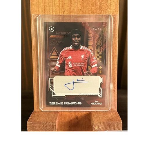 Jeremie Frimpong 2025 Topps Knockout /25