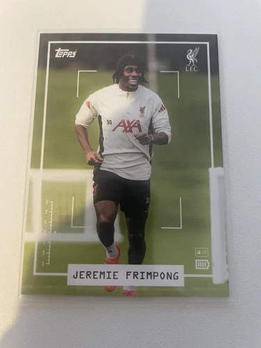 Jeremie Frimpong 2025 Topps Liverpool Focus 25/26