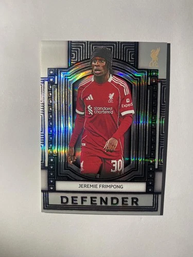 Jeremie Frimpong 2025 Futera Liverpool Platinum Platinum /5