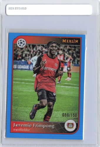 Jeremie Frimpong 2025 Topps Merlin Chrome /150