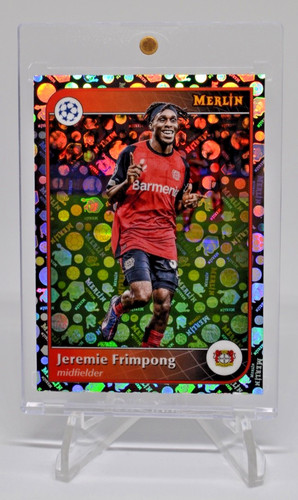 Jeremie Frimpong 2024 Topps Merlin Chrome Logofractor #132