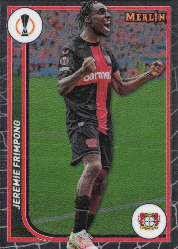 Jeremie Frimpong 2023 Topps Merlin UEFA Club Competitions