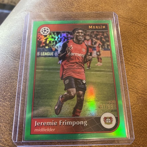 Jeremie Frimpong 2025 Topps Merlin Verde /99